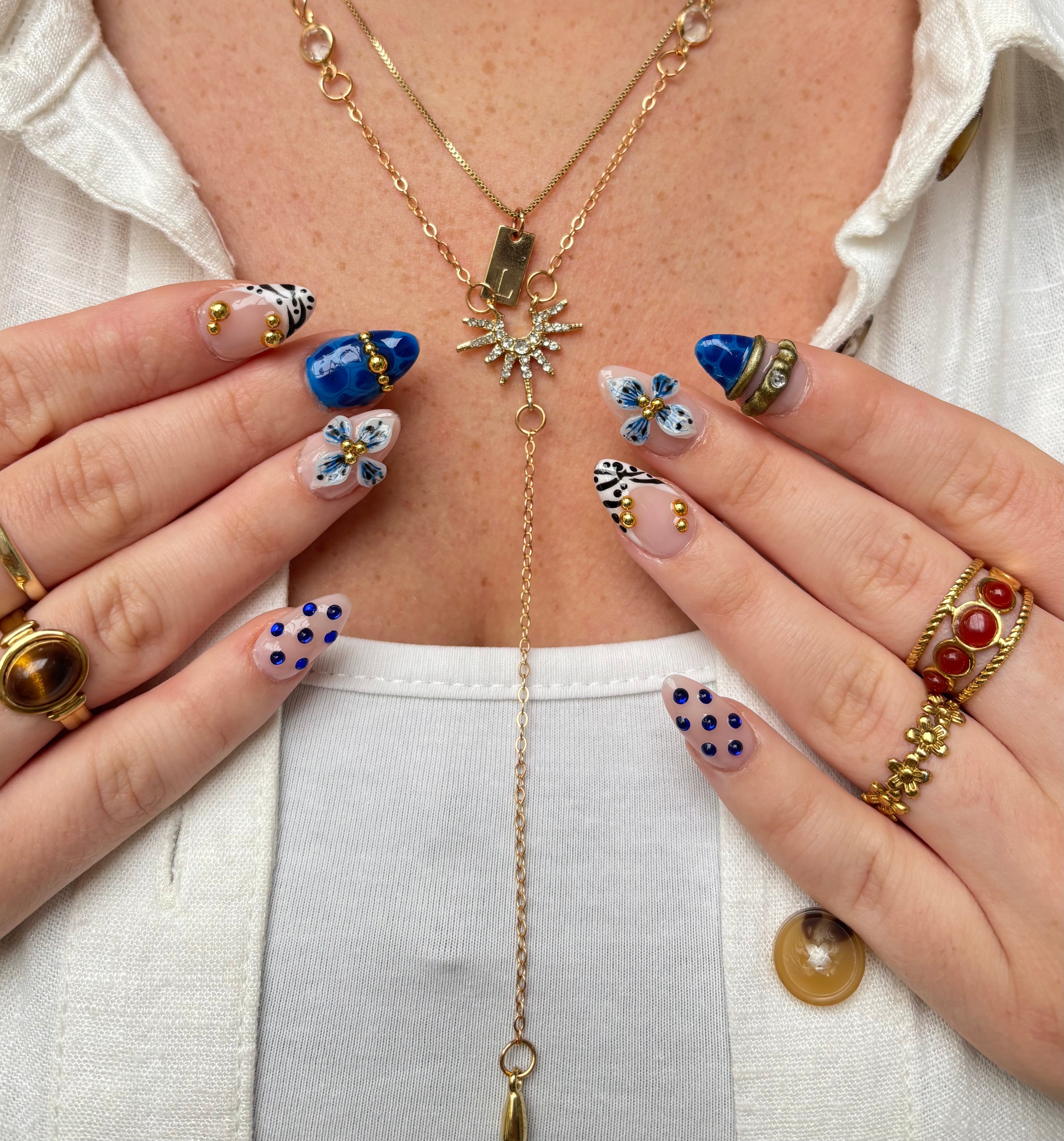 Full Nail Art + Bijoux